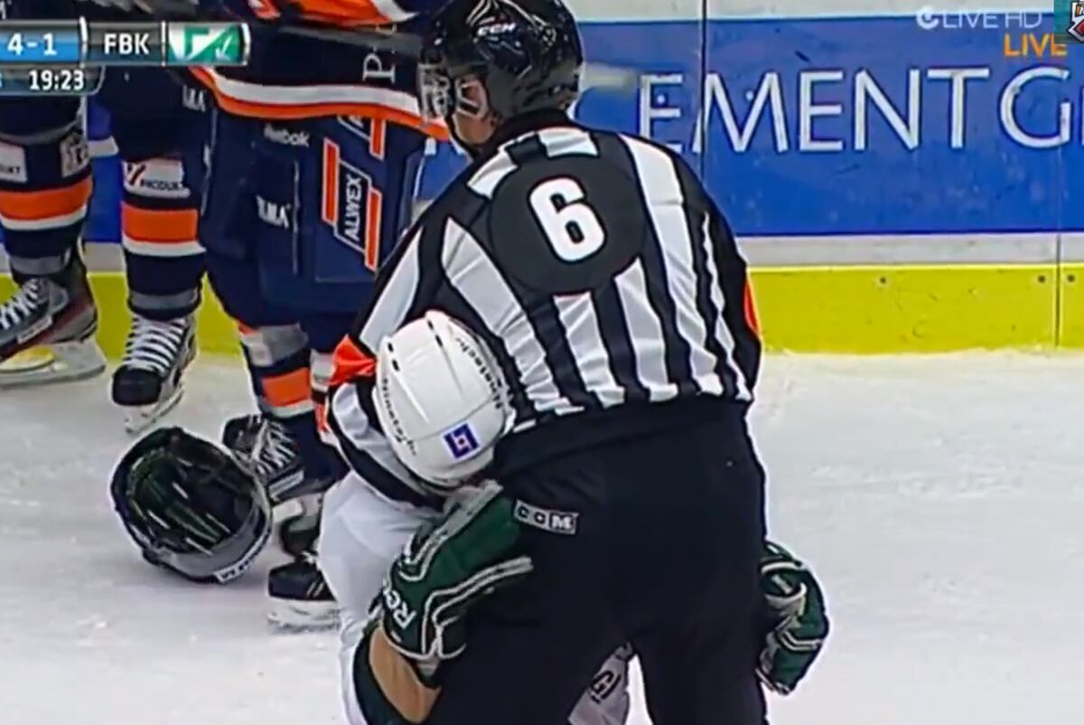 Swedish Hockey Ref Chokes Player Until He Taps Out, Shames Him Publicly ...