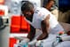 Oct 20, 2013; Miami Gardens, FL, USA; Miami Dolphins wide receiver Mike Wallace (11) on the bench in the fourth quarter against the Buffalo Bills at Sun Life Stadium. The Bills won 23-21. Mandatory Credit: Robert Mayer-USA TODAY Sports