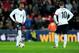 LONDON, ENGLAND - NOVEMBER 15: Jermain Defoe and Wayne Rooney (10) of England look dejected as Alexis Sanchez of Chile (not pictured) scores their second goal during the international friendly match between England and Chile at Wembley Stadium on November 15, 2013 in London, England. (Photo by Shaun Botterill/Getty Images)