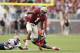 TALLAHASSEE, FL - NOVEMBER 16: Kelvin Benjamin #1 of the Florida State Seminoles makes a move after catching a pass against the Syracuse Orange during the game at Doak Campbell Stadium on November 16, 2013 in Tallahassee, Florida. (Photo by Joe Robbins/Getty Images)