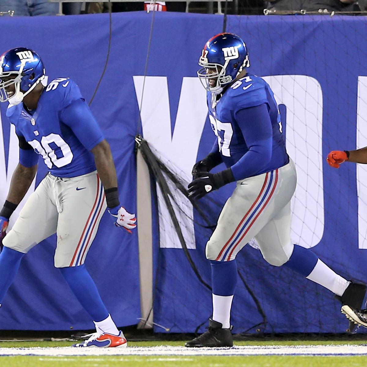 Green Bay vs. NY Giants Full Roster Report Card Grades for New York