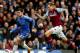 LONDON, ENGLAND - MARCH 17: Eden Hazard of Chelsea (L) beats Matthew Taylor of West Ham during the Barclays Premier League match between Chelsea and West Ham United at Stamford Bridge on March 17, 2013 in London, England. (Photo by Scott Heavey/Getty Images)