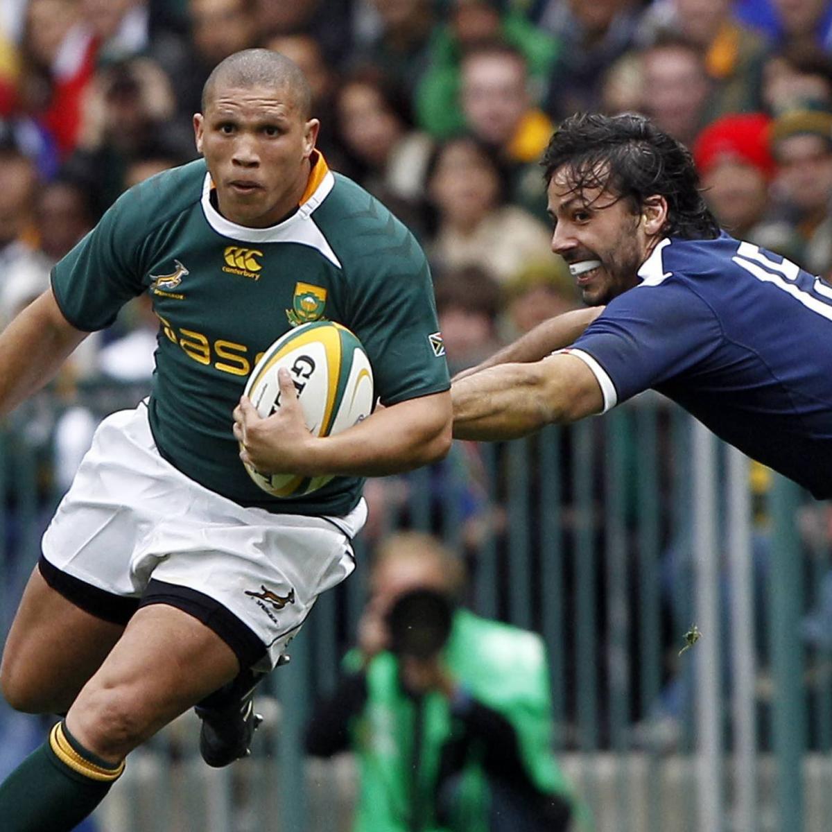 South africa vs france Starting Lineups
