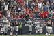 HOUSTON, TX- NOVEMBER 17: Rashad Jennings #27 of the Oakland Raiders celebrates his 80 yard touchdown run against the Houston Texans on November 17, 2013 at Reliant Stadium in Houston, Texas. Raiders won 28 to 23.(Photo by Thomas B. Shea/Getty Images)
