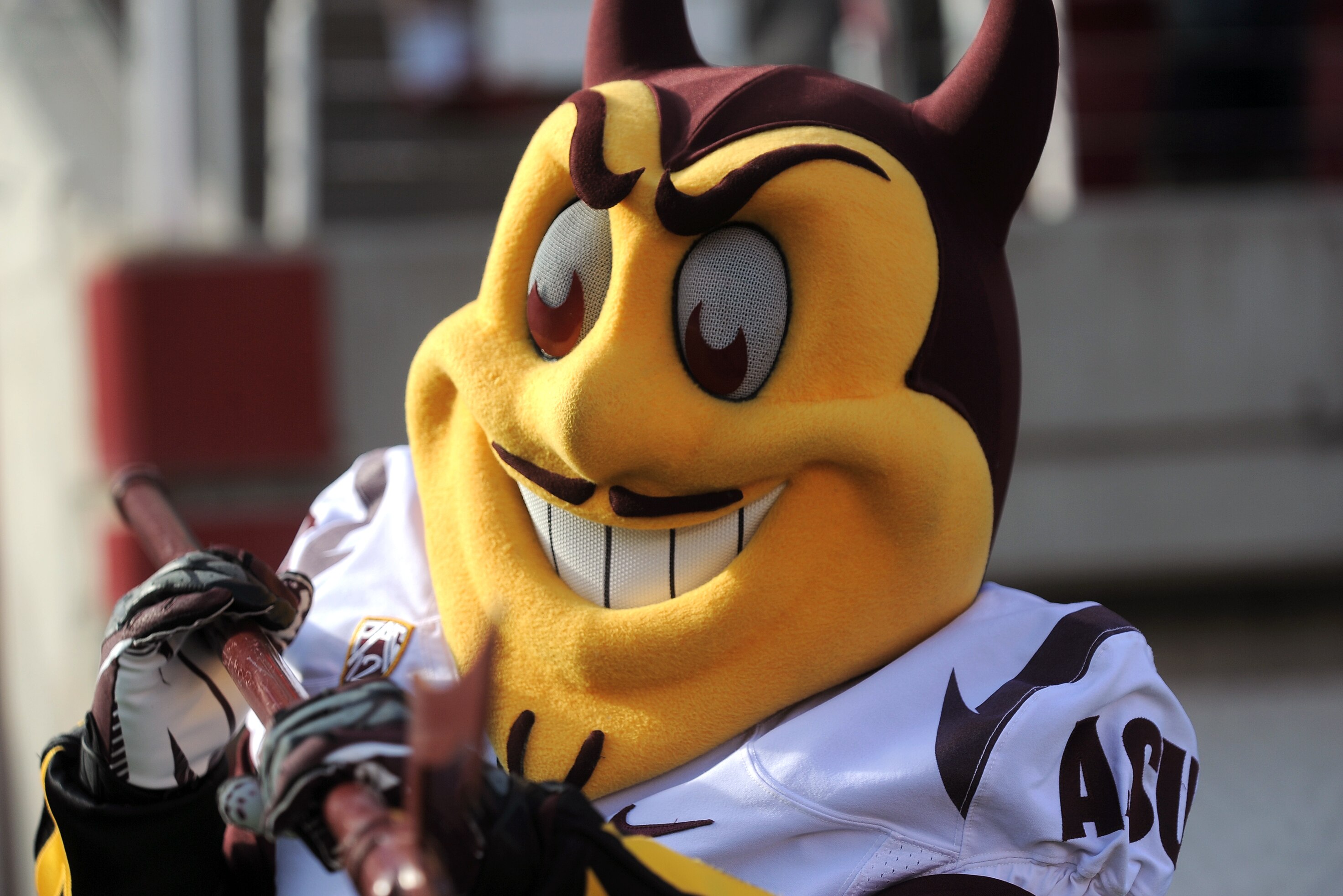 Arizona State Sun Devils Mascot "Sparky" Logo Iron On Patch - Foto 10