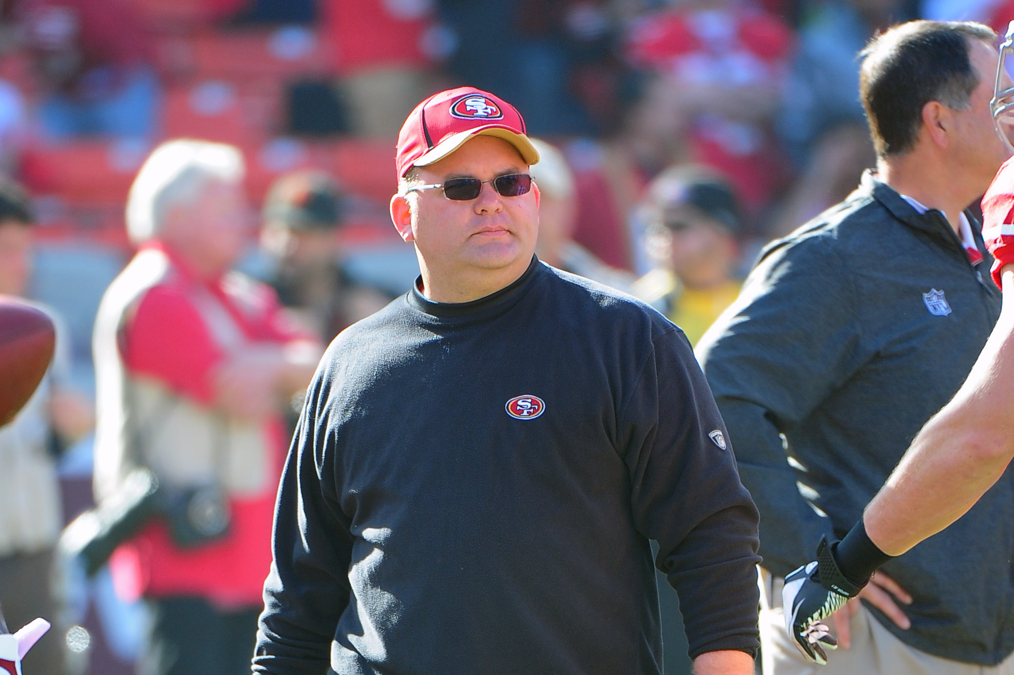 49ers coach Jim Harbaugh admits to being concerned about QB Alex Smith's  sprained finger 