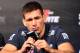 Oct 9, 2013; Barueri, Sao Paulo, Brazil; Demian Maia during a press conference after UFC Fight Night 29 at Jose Correa Arena. Mandatory Credit: Jason Silva-USA TODAY Sports