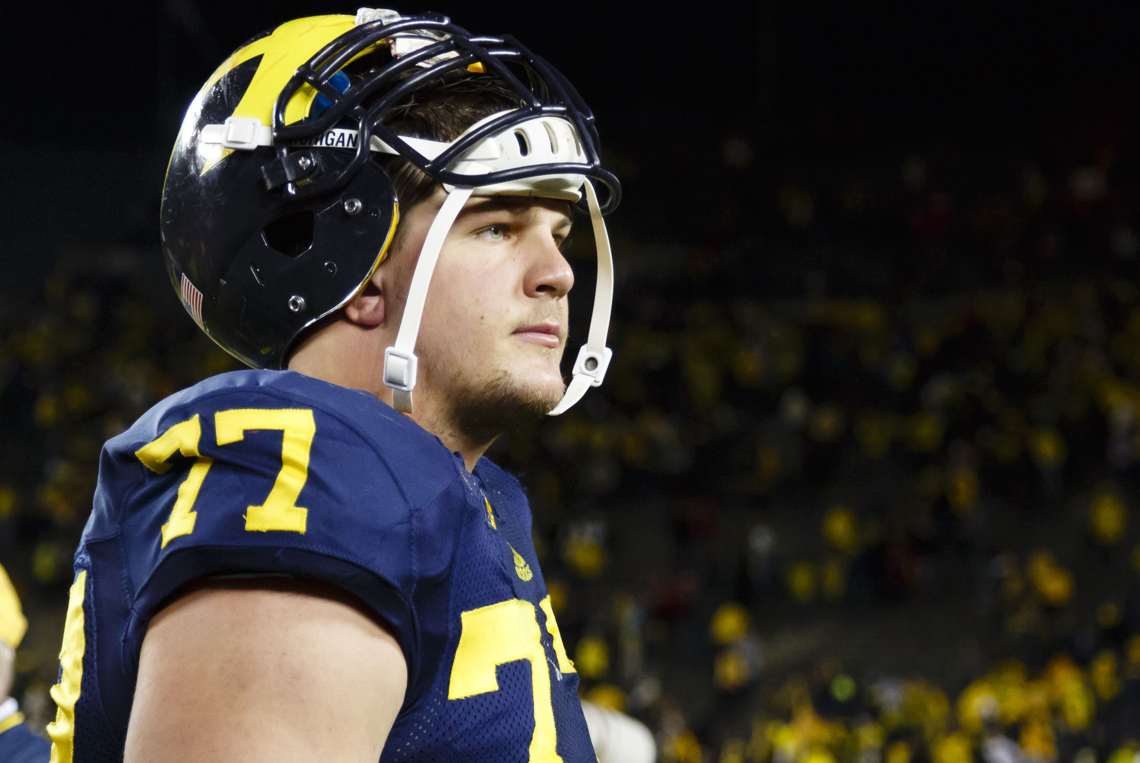 Michigan Football: Taylor Lewan and Offensive Line Key for Wolverines in  2013, News, Scores, Highlights, Stats, and Rumors