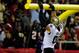ATLANTA, GA - NOVEMBER 21: Tight end Jimmy Graham #80 of the New Orleans Saints celebrates a touchdown in the second quarter against the Atlanta Falcons during a game at the Georgia Dome on November 21, 2013 in Atlanta, Georgia. (Photo by Kevin C. Cox/Getty Images)