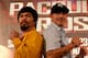 BEVERLY HILLS, CA - AUGUST 08: Manny Pacquiao (L) and Brandon Rios pose at a press conference previewing their upcoming match at Beverly Hills Hotel on August 8, 2013 in Beverly Hills, California. (Photo by Stephen Dunn/Getty Images)