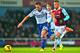 LONDON, ENGLAND - NOVEMBER 23: Joe Cole of West Ham controls the ball under pressure from Frank Lampard of Chelsea during the Barclays Premier League match between West Ham United and Chelsea at Boleyn Ground on November 23, 2013 in London, England. (Photo by Bryn Lennon/Getty Images)