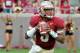 Nov 23, 2013; Tallahassee, FL, USA; Florida State Seminoles quarterback Jameis Winston (5) looks to throw the ball during the first half against the Idaho Vandals at Doak Campbell Stadium. Mandatory Credit: Melina Vastola-USA TODAY Sports