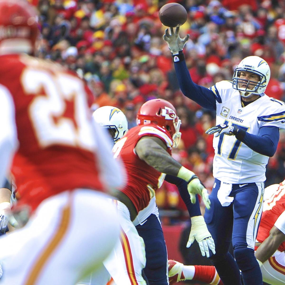 San Diego Chargers vs. Kansas City Chiefs Live Score, Highlights and