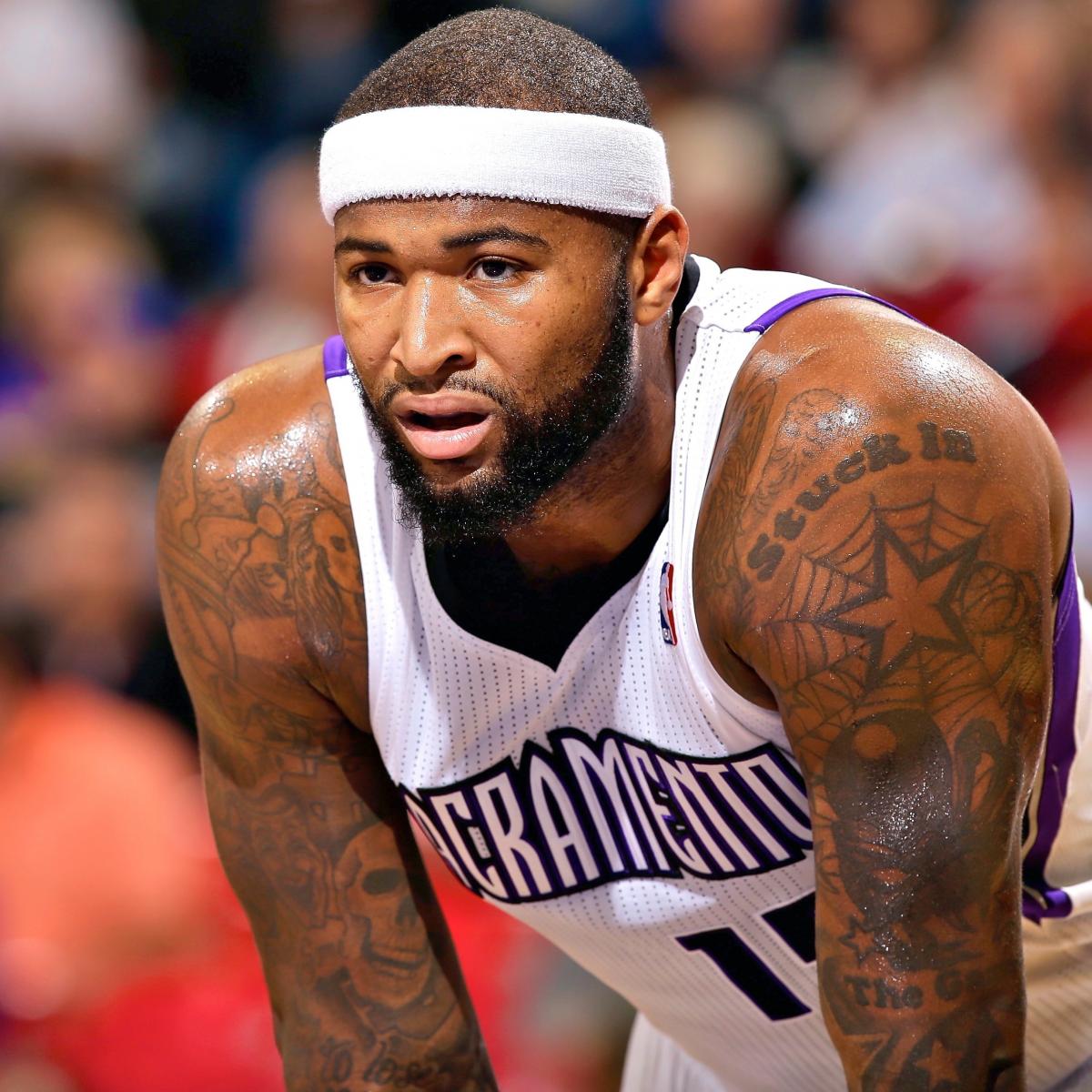 SACRAMENTO KINGS: NBA Head Case Demarcus Cousins Got an Enormous  “Misunderstood” Tattoo This Weekend