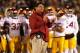 In his seven weeks as the interim head coach, the USC football program has rallied around him and been successful. Pat Haden will have a very tough decision come December.