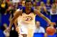 LAWRENCE, KS - NOVEMBER 22: Andrew Wiggins #22 of the Kansas Jayhawks in action during the game against the Towson Tigers at Allen Fieldhouse on November 22, 2013 in Lawrence, Kansas. (Photo by Jamie Squire/Getty Images)