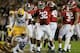 TUSCALOOSA, AL - NOVEMBER 09: C.J. Mosley #32 of the Alabama Crimson Tide reacts after tackling Terrence Magee #14 of the LSU Tigers during the first half of the game at Bryant-Denny Stadium on November 9, 2013 in Tuscaloosa, Alabama. (Photo by Kevin C. Cox/Getty Images)