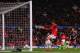 MANCHESTER, ENGLAND - SEPTEMBER 17: Robin van Persie of Manchester United misses a chance to score his team's fifth goal during the UEFA Champions League Group A match between Manchester United and Bayer Leverkusen at Old Trafford on September 17, 2013 in Manchester, England. (Photo by Michael Regan/Getty Images)