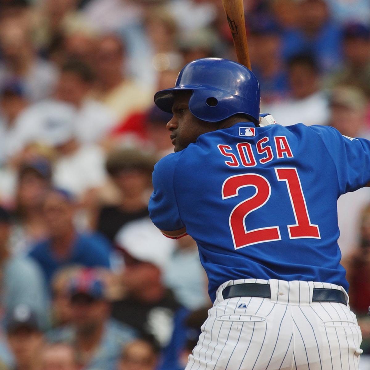 Sammy Sosa, Chicago Cubs during the record breaking season in 1998