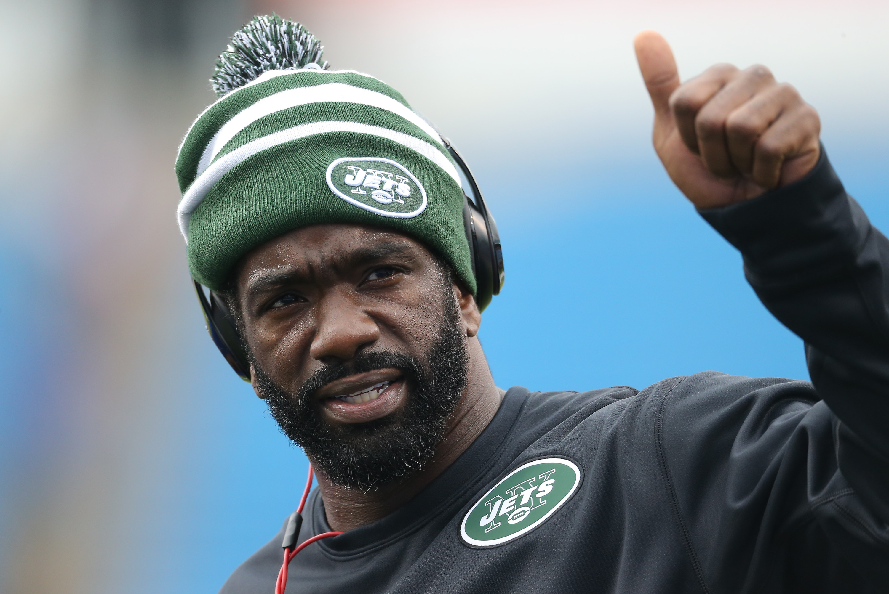 Jets' Ed Reed Just Found out Fireman Ed Is Gone and He Can't