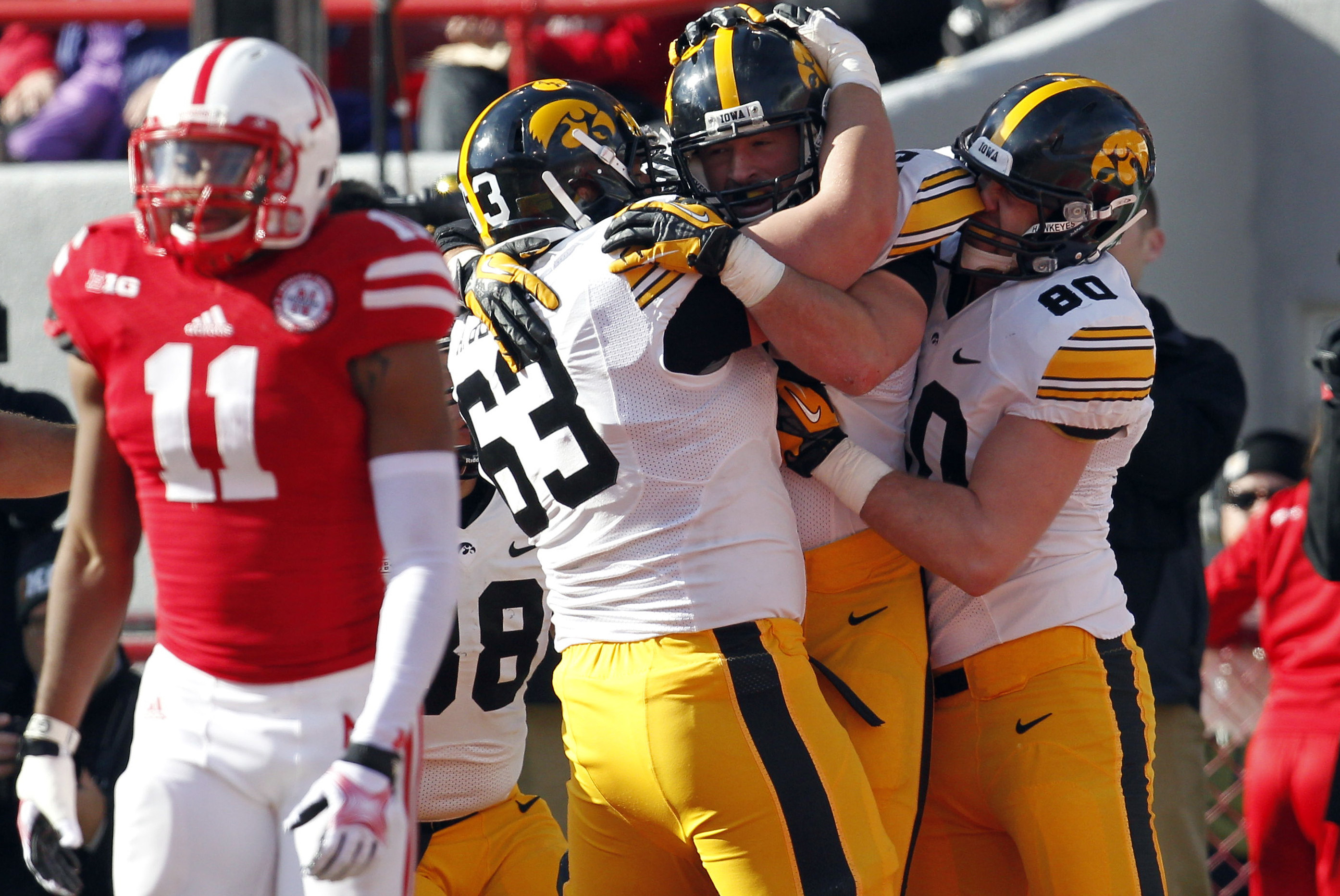 Iowa vs. Nebraska: Photos from Hawkeyes-Huskers in Heroes Trophy game