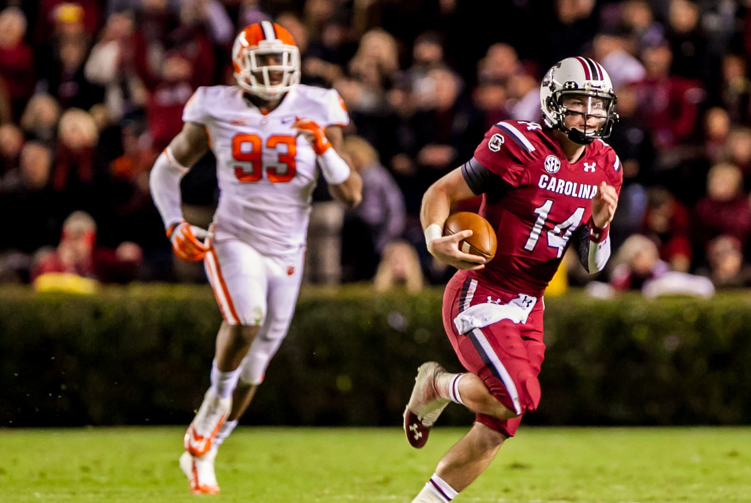 Fans react after Gamecocks beat Clemson 31 to 30 in Palmetto Bowl