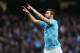 MANCHESTER, ENGLAND - NOVEMBER 24: Alvaro Negredo of Manchester City celebrates his team's fifth goal during the Barclays Premier League match between Manchester City and Tottenham Hotspur at Etihad Stadium on November 24, 2013 in Manchester, England. (Photo by Alex Livesey/Getty Images)