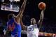 LEXINGTON, KY - NOVEMBER 19: Julius Randle #30 of the Kentucky Wildcats shoots the ball while defended by Anthony Walker #44 of the Texas-Arlington Mavericks during the game at Rupp Arena on November 19, 2013 in Lexington, Kentucky. (Photo by Andy Lyons/Getty Images)