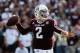 COLLEGE STATION, TX - SEPTEMBER 14: Johnny Manziel #2 of Texas A&M Aggies drops back to pass during the game against the Alabama Crimson Tide at Kyle Field on September 14, 2013 in College Station, Texas. (Photo by Scott Halleran/Getty Images)
