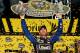 HOMESTEAD, FL - NOVEMBER 17: Jimmie Johnson, driver of the #48 Lowe's/Kobalt Tools Chevrolet, celebrates in Champions Victory Lane after winning the series championship following the NASCAR Sprint Cup Series Ford EcoBoost 400 at Homestead-Miami Speedway on November 17, 2013 in Homestead, Florida. (Photo by Chris Graythen/Getty Images)