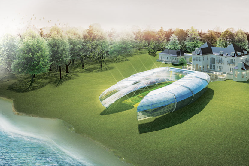 You Can Have Your Own Backyard Stadium For 30 Million Bleacher