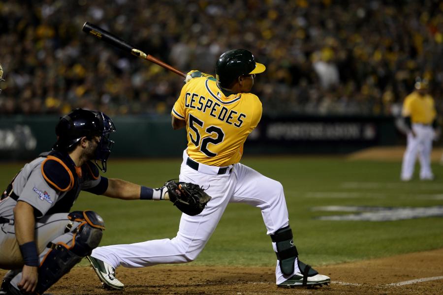 Yoenis Cespedes  Oakland Athletics Highlights 