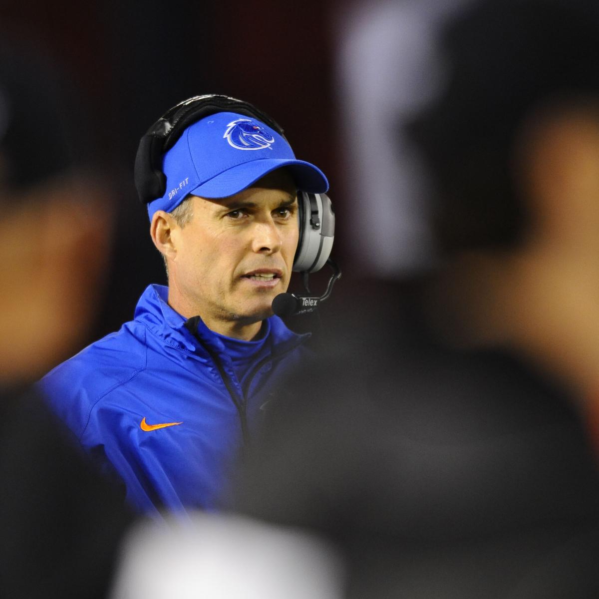 Boise state football head coach chris petersen met with washington ad