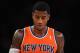 NEW YORK, NY - NOVEMBER 16: Iman Shumpert #21 of the New York Knicks looks on during the first half against the Atlanta Hawks at Madison Square Garden on November 16, 2013 in New York City. The Hawks defeat the Knicks 110-90. NOTE TO USER: User expressly acknowledges and agrees that, by downloading and/or using this photograph, user is consenting to the terms and conditions of the Getty Images License Agreement. (Photo by Maddie Meyer/Getty Images)