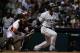 HOUSTON, TX - SEPTEMBER 28: Robinson Cano #24 of the New York Yankees hits a single in the sixth inning against the Houston Astros at Minute Maid Park on September 28, 2013 in Houston, Texas. (Photo by Scott Halleran/Getty Images)