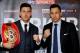 LONDON, ENGLAND - OCTOBER 10: Darren Barker and Felix Sturm go head to head to during a Matchroom press conference to announce their IBF Middlweight World Title fight on October 10, 2013 in London, England. (Photo by Scott Heavey/Getty Images)