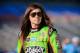 Nov 3, 2013; Fort Worth, TX, USA; Sprint Cup Series driver Danica Patrick (10) during qualifying for the AAA Texas 500 race at Texas Motor Speedway. Mandatory Credit: Jerome Miron-USA TODAY Sports