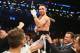 NEW YORK, NY - DECEMBER 07: Paulie Malignaggi celebrates his unanimous decision win against Zab Judah after their fight for the NABF welterweight title at the Barclays Center on December 7, 2013 in the Brooklyn Borough of New York City. (Photo by Al Bello/Getty Images)