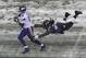 BALTIMORE, MD - DECEMBER 08: Quarterback Matt Cassel #16 of the Minnesota Vikings avoids being sacked by linebacker Pernell McPhee #90 of the Baltimore Ravens in the second quarter at M&T Bank Stadium on December 8, 2013 in Baltimore, Maryland. (Photo by Patrick Smith/Getty Images)