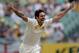 ADELAIDE, AUSTRALIA - DECEMBER 08: Mitchell Johnson of Australia celebrates dismissing England captain Alastair Cook during day four of the Second Ashes Test Match between Australia and England at Adelaide Oval on December 8, 2013 in Adelaide, Australia. (Photo by Gareth Copley/Getty Images)
