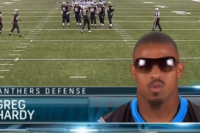 Greg Hardy Introduces Himself as 'Kraken' from 'Hogwarts' During Game