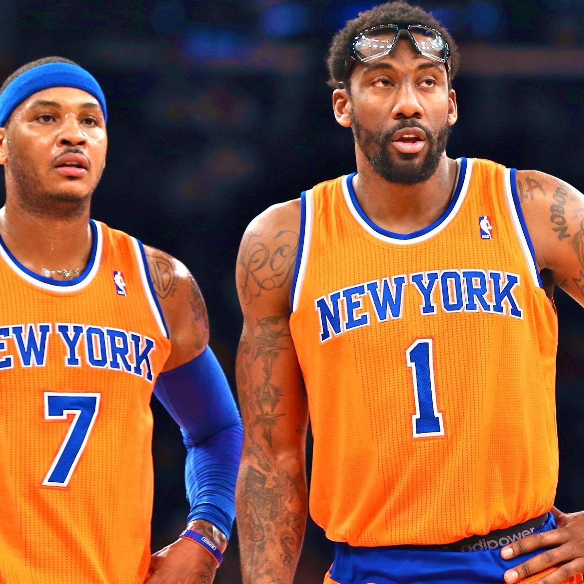 The Knicks can stop wearing their orange alternate jerseys if they