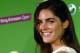 MIAMI BEACH, FL - MARCH 26: Model Hilary Rhoda poses on the red carpet at the Sony Ericsson players party at Opium nightclub March 26, 2008 in Miami Beach, Florida. (Photo by Gustavo Caballero/Getty Images)