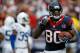 HOUSTON, TX - DECEMBER 16: Andre Johnson #80 of the Houston Texans walks out of the end zone after a first half touchdown during the game against the Indianapolis Colts at Reliant Stadium on December 16, 2012 in Houston, Texas. (Photo by Scott Halleran/Getty Images)