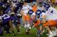 GLENDALE, AZ - JANUARY 04: Thomas Byrd #66 of the Boise State Broncos waits to snap the ball in the third quarter against the TCU Horned Frogs during the Tostitos Fiesta Bowl at the Universtity of Phoenix Stadium on January 4, 2010 in Glendale, Arizona. (Photo by Jamie Squire/Getty Images)