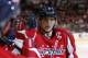 Dec 10, 2013; Washington, DC, USA; Washington Capitals right wing Alex Ovechkin (8) celebrates after scoring a goal against the Tampa Bay Lightning in the second period at Verizon Center. Mandatory Credit: Geoff Burke-USA TODAY Sports