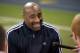 Dec 17, 2012; South Bend, IN, USA; Notre Dame Fighting Irish assistant football coach Kerry Cooks answers questions at the Notre Dame BCS national championship media day at the Loftus Sports Center. Mandatory Credit: Matt Cashore-USA TODAY Sports