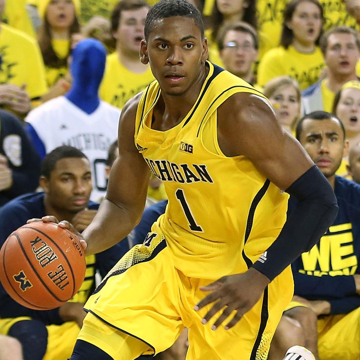 Michigan's Glenn Robinson III says it's 'fun' to play in front of