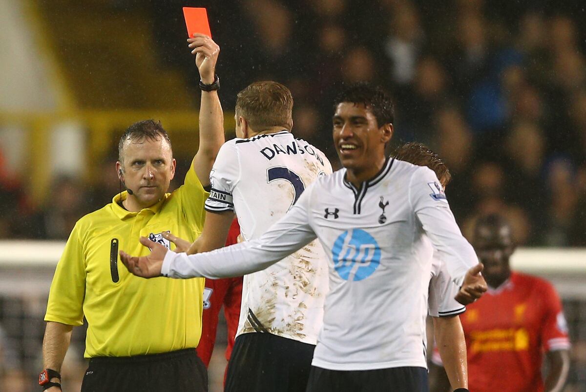 Paulinho Red Card How Tottenham Will Cope In Star S Absence News Scores Highlights Stats And Rumors Bleacher Report