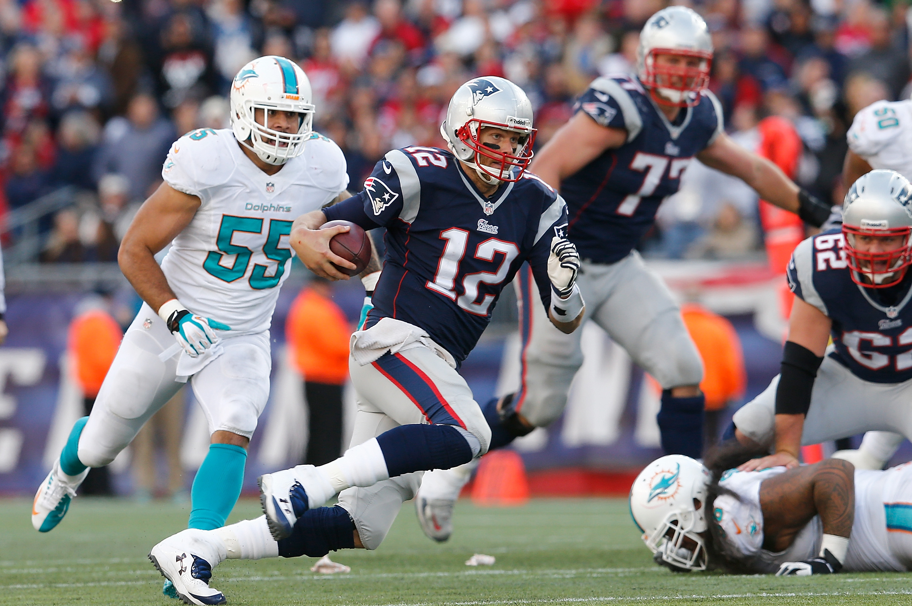 Dolphins' Danny Amendola has quiet return to New England